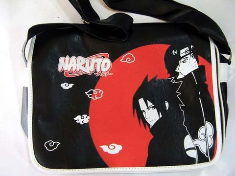 Naruto: Sasuke and Itachi Black & Red Messenger Bag