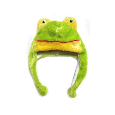Cosplay Costume: Fleece Aviator Costume Hat – Frog