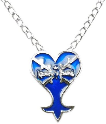 Kingdom Hearts: Blue Sleep Heartless Necklace