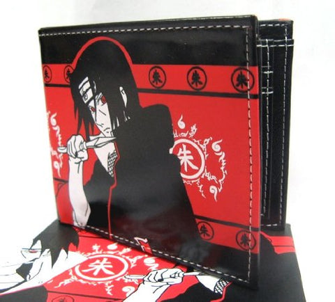 NARUTO: Uchiha Itachi Blk Red Wallet