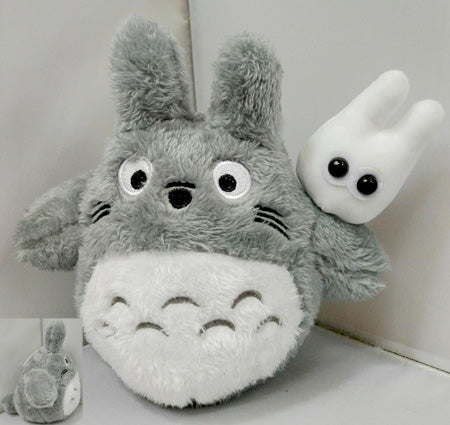Totoro 8" Plush Doll with mini White Bunny