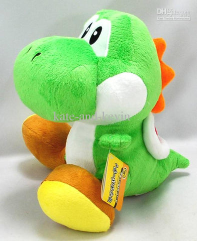 Super Mario Brothers Yoshi Green 10 inches Plush