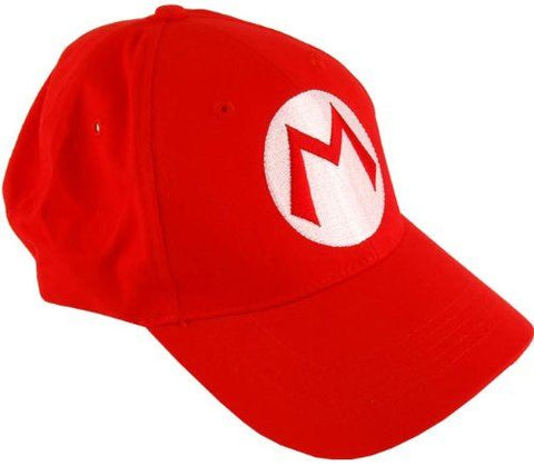 Super Mario Brothers Mario Red Baseball Cap