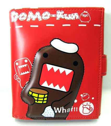 NHK: Domo-Kun Bath Time Red Wallet
