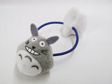 Totoro: Gray and White Totoro Elastic Hair Tie