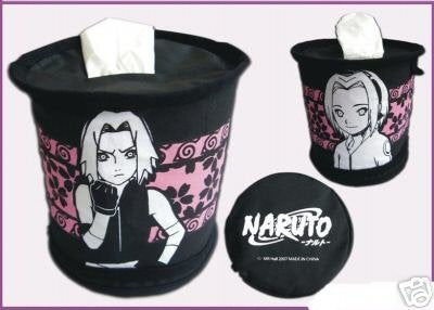 Naruto Anime Manga: Pink Sakura Tissue case