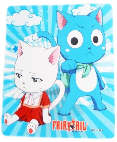 Fairy Tail: Exceed Happy & Carla Mousepad