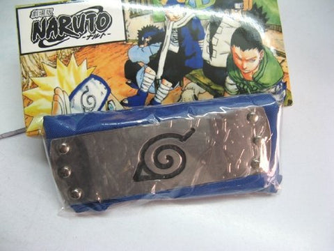 Naruto: Konoha - Leaf Village - Blue Cosplay Headband