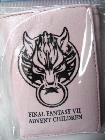Final Fantasy Advent Children: Wolf Head Light Pink Wallet