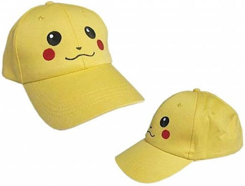 Pokemon: Yellow Adult size Baseball Cap Pikachu Hat
