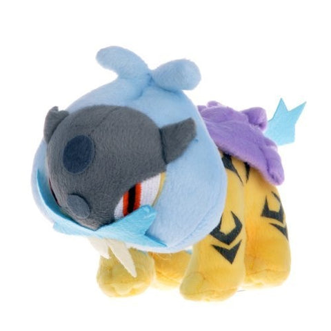 Pokemon Character 5.5" Raikou Figure Soft Stuffed Animal Plush Toy