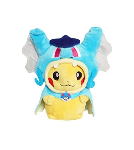 Pokemon: 7-inch Mascot Pikachu Plush Doll - Blue Gyarados