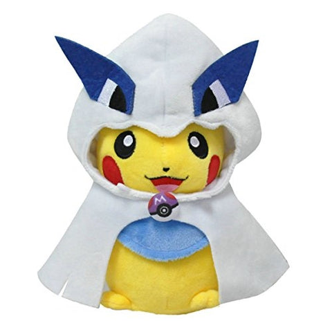 Pokemon Kyoto 2016 Grand Opening Campaign Poncho Pikachu Lugia Soft Plush Toy wi