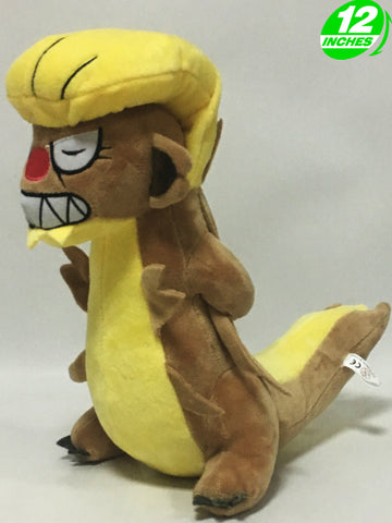 Pokemon Gumshoos 12 Inches Plush Doll