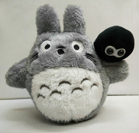Totoro 8" Plush Doll with mini Dust Bunny